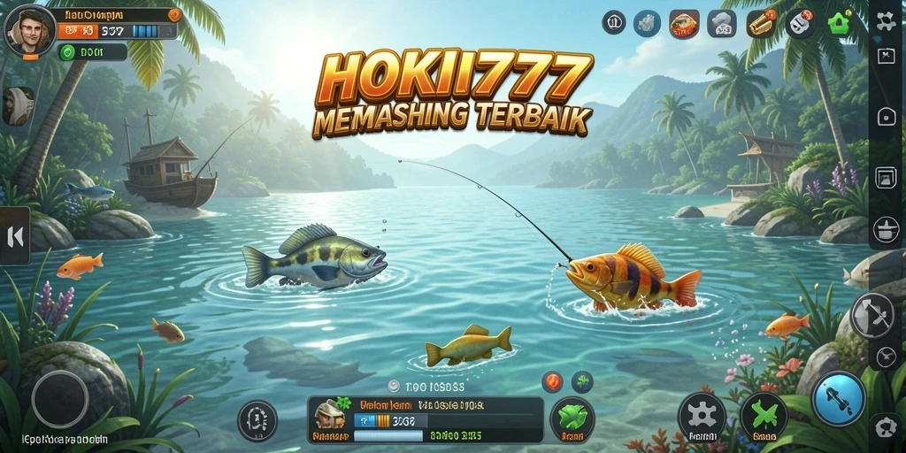 Tangkapan ikan yang besar dan indah di HOKI777.