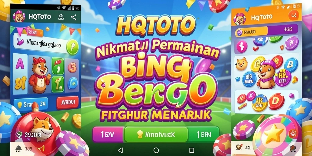 Tampilan menarik saat gameplay Bingo di HQTOTO.