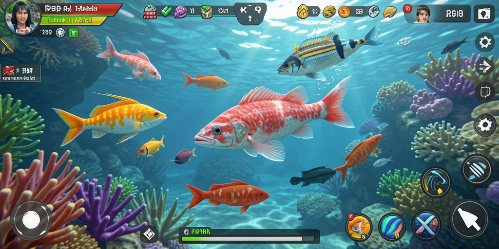 Gameplay seru menembak ikan di RPRR.